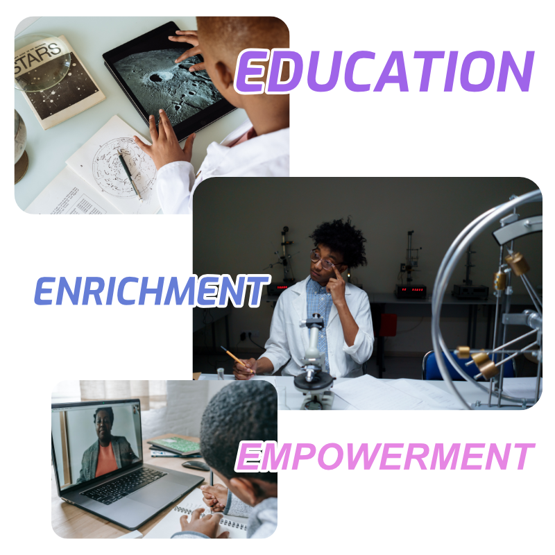 Education, Enrichment, Empowerment